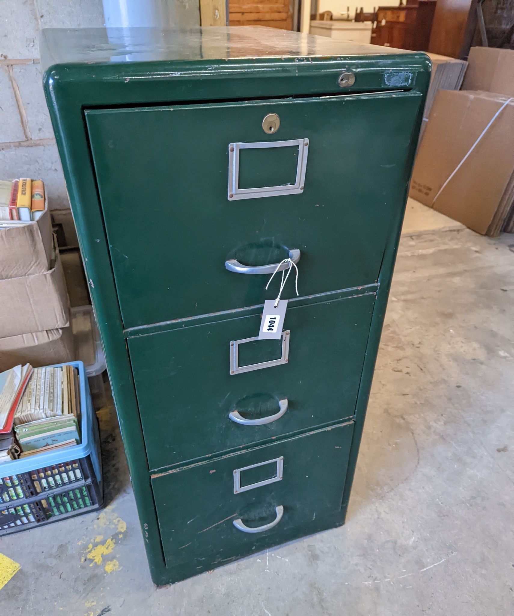 A Safe filing cabinet with combination internal safe, width 49cm, depth 63cm, height 102cm